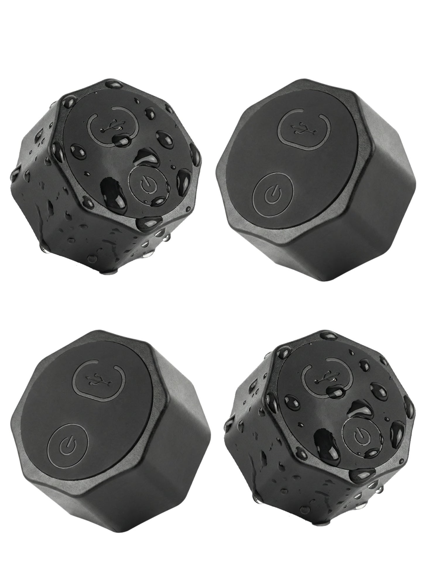 Air Tracker Tag Hidden Magnetic Finder | No Monthly Fee | 5-Year Battery | Works with Apple Find My 4Pack Black